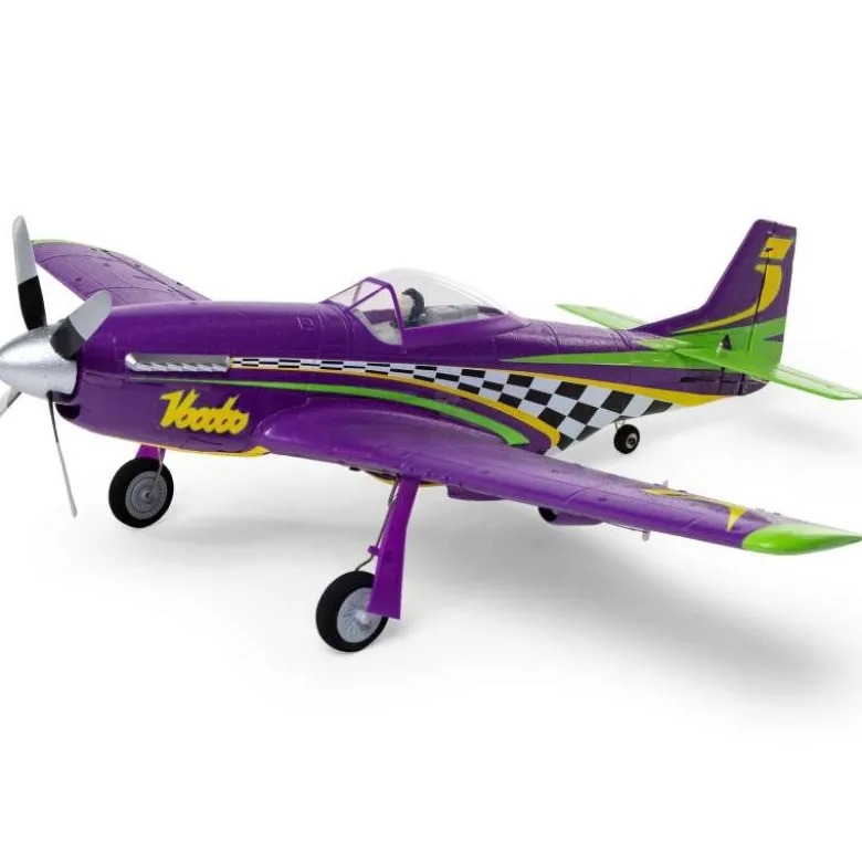 E-flite EFLU4350UMX P-51D Voodoo BNF Basic mit AS3X und SAFE Select