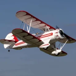 E-flite EFLU53550UMX WACO BNF Basic 550mm mit AS3X und SAFE Select, weiß