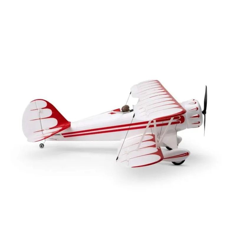 E-flite EFLU53550UMX WACO BNF Basic 550mm mit AS3X und SAFE Select, weiß
