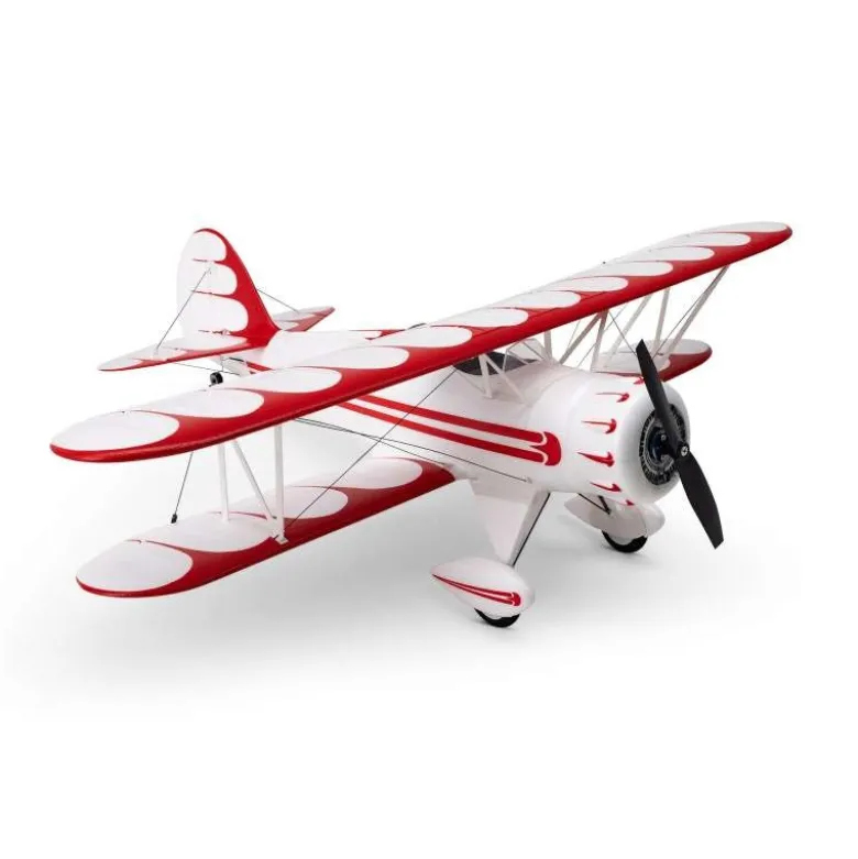 E-flite EFLU53550UMX WACO BNF Basic 550mm mit AS3X und SAFE Select, weiß