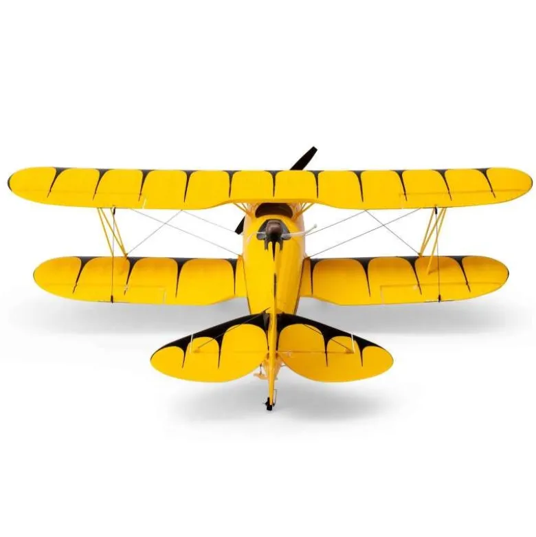 E-flite EFLU53550YUMX WACO BNF Basic 550mm mit AS3X und SAFE Select, gelb