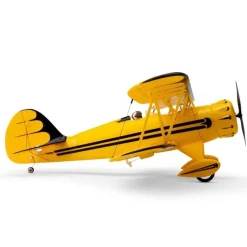 E-flite EFLU53550YUMX WACO BNF Basic 550mm mit AS3X und SAFE Select, gelb