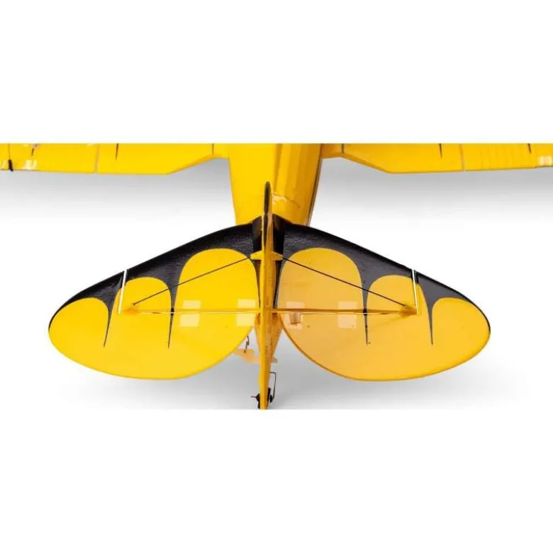 E-flite EFLU53550YUMX WACO BNF Basic 550mm mit AS3X und SAFE Select, gelb