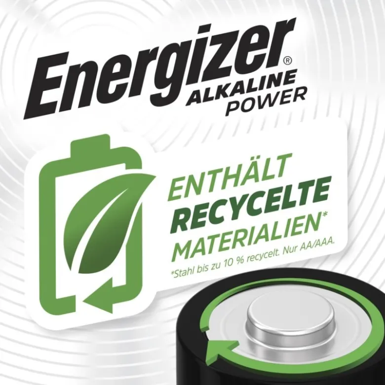 Energizer 142381Alkaline Power LR6 Mignon AA Batterie, 4er Blister