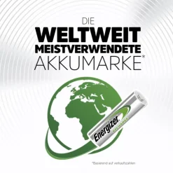 Energizer 144080Extreme HR6 2300mAh Mignon AA Akku, 4er Blister
