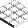 Evergreen 4518Gehwegplatten, 1x150x300 mm.Raster 12,7x12,7 mm, 1 Stück