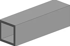 Evergreen 252Quadrat-Rohr, 3,2 x 350 mm (3)