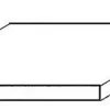Evergreen 9030Weiße Polystyrolplatte, 150x300x0,75 mm, 2 Stück