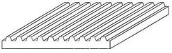 Evergreen 4529Wellblech, 1x150x300 mm, Raster 2,50 mm, 1 Stück