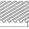 Evergreen 4525Wellblech, 1x150x300 mm, Raster 0,75 mm, 1 Stück