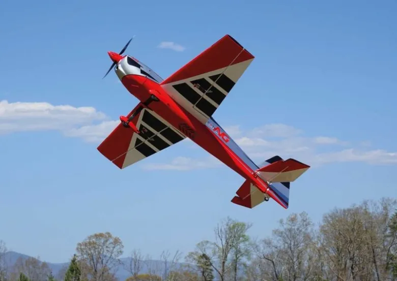 Extreme Flight A421-R/SExtra NG 60'' rot / silber Kunstflugzeug 1524mm ARF
