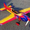 Extreme Flight A232-V2-R/YExtra 300 60'' EXP V2 Plus Kunstflugzeug rot/gelb/blau ARF mit Tragflächen-Schnellverschluss