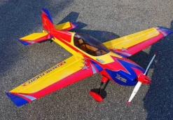 Extreme Flight A232-V2-R/YExtra 300 60'' EXP V2 Plus Kunstflugzeug rot/gelb/blau ARF mit Tragflächen-Schnellverschluss