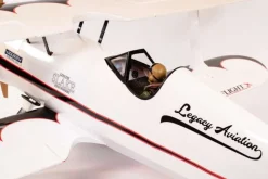 Extreme Flight A393-WMuscle Bipe 54'' Weiss/Schwarz ARF Doppeldecker 1380mm