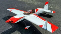 Extreme Flight EXTRED60V2WREdge 540T 60' V2 EXP - 1524mm Flugmodell ARF, weiß/rot