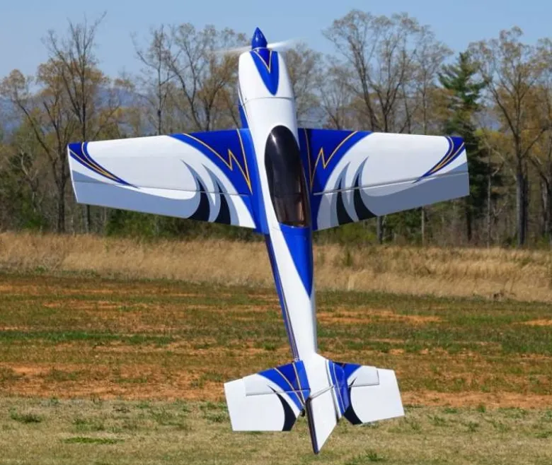 Extreme Flight EXTREXTNG60BWSExtra NG 60' - 1524mm Flugmodell ARF, blau/weiß/silber