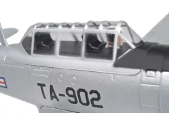 EZ-Wings EZ-037Mini AT-6 Texan 450mm, 2.4GHz RTF, silber inkl. 2x LiPo 3.7V 400mAh & USB Ladegerät
