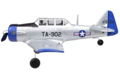 EZ-Wings EZ-037Mini AT-6 Texan 450mm, 2.4GHz RTF, silber inkl. 2x LiPo 3.7V 400mAh & USB Ladegerät