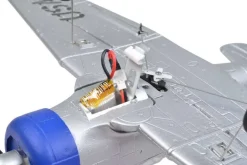EZ-Wings EZ-037Mini AT-6 Texan 450mm, 2.4GHz RTF, silber inkl. 2x LiPo 3.7V 400mAh & USB Ladegerät