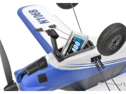 EZ-Wings EZ-020Mini Cub 450mm, 2.4GHz RTF, blau inkl. 2x LiPo 3.7V 400mAh & USB Ladegerät