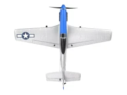 EZ-Wings EZ-029Mini P-51 Mustang 450mm, 2.4GHz RTF inkl. 2x LiPo 3.7V 400mAh & USB Ladegerät