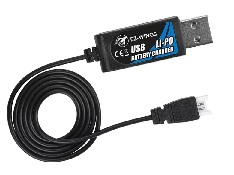 EZ-Wings EZ-029Mini P-51 Mustang 450mm, 2.4GHz RTF inkl. 2x LiPo 3.7V 400mAh & USB Ladegerät