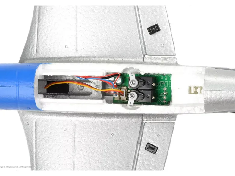 EZ-Wings EZ-029Mini P-51 Mustang 450mm, 2.4GHz RTF inkl. 2x LiPo 3.7V 400mAh & USB Ladegerät