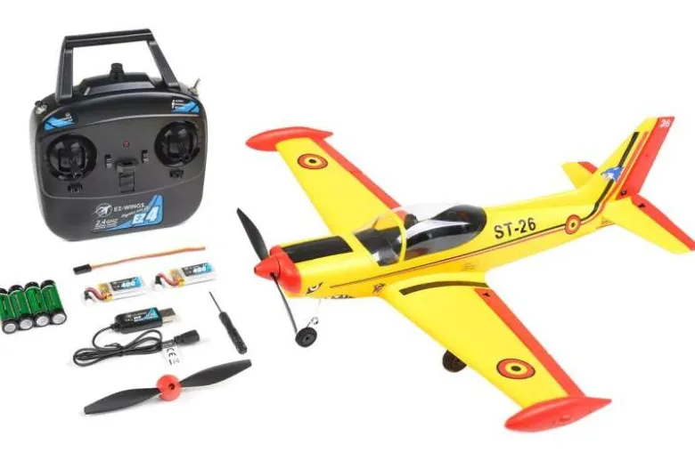 EZ-Wings EZ-034Mini SF-260 Siai Marchetti 450mm, 2.4GHz RTF inkl. 2x LiPo 3.7V 400mAh & USB Ladegerät