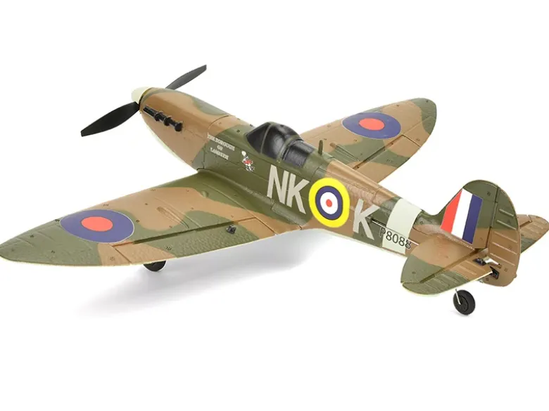 EZ-Wings EZ-025Mini Spitfire MK II 450mm, 2.4GHz RTF inkl. 2x LiPo 3.7V 400mAh & USB Ladegerät