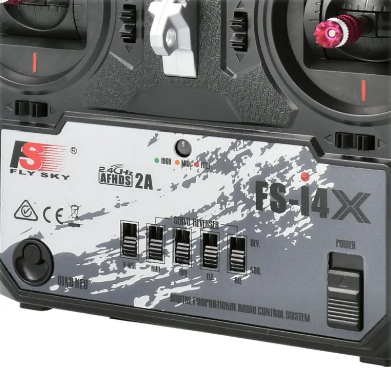 Flysky FS057i4X Sender mit 4 Kanal Empfänger