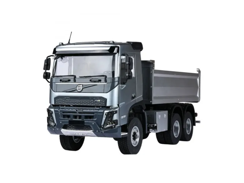 Fm-electrics FM_EFMX6x4KVolvo FMX LKW Kipper Vollmetall 4WD elektrisch 1:14 RTR