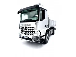 Fm-electrics FM_EMBA4x4KMercedes-Benz Arocs 4x4 Kipper LKW 1:14 RTR Metall, elektro silber