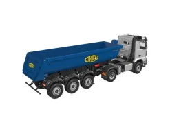 Fm-electrics FM_EMBAZM4x4SETsiZugmaschine Arocs 4x4 mit Meiller Auflieger 1:14 RTR elektro silber