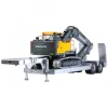 Fm-electrics FM_E012Tieflader Auflieger Bausatz vollmetall 1:14