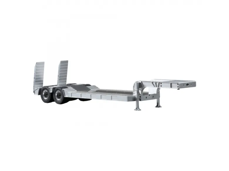 Fm-electrics FM_E012Tieflader Auflieger Bausatz vollmetall 1:14