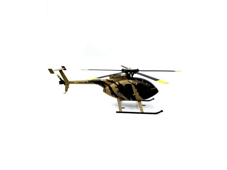 Fm-electrics FM_H500-cfH500 180er Helikopter 4-Kanal MD500 C189 Camouflage mit 6-Achs Flugstabilisierung