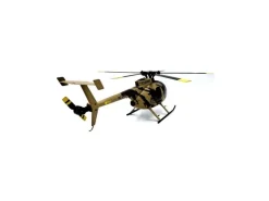 Fm-electrics FM_H500-cfH500 180er Helikopter 4-Kanal MD500 C189 Camouflage mit 6-Achs Flugstabilisierung