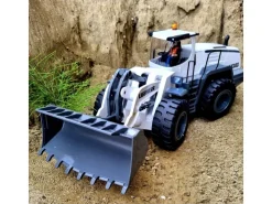 Fm-electrics FM_L566-ProMLiebherr L566 Metall-Radlader Pro-Version 4WD weiss Mining Edition - limitiert