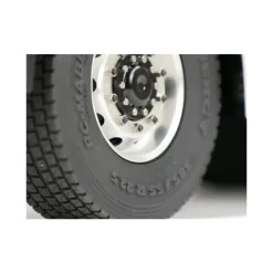 Fm-electrics FM_MBA6x6ECO-WBMercedes-Benz Arocs 6x6 Hydraulikkipper RTR 1:14 Eco-Line weiß-blau
