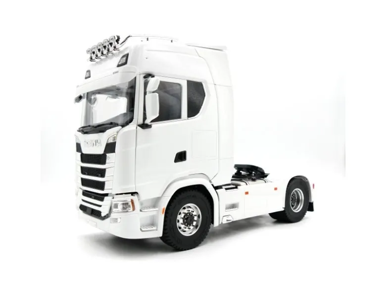 Fm-electrics FM_SCA4x4-wsScania 4x4 Zugmaschine RTR 1:14 weiß