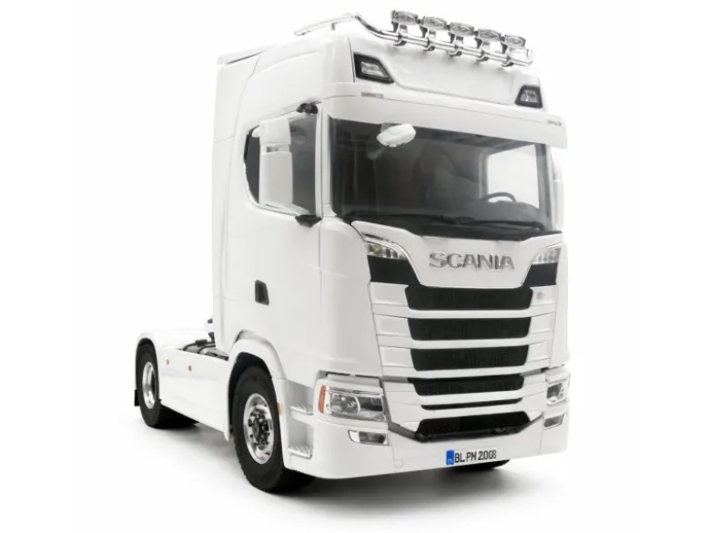 Fm-electrics FM_SCA4x4-wsScania 4x4 Zugmaschine RTR 1:14 weiß