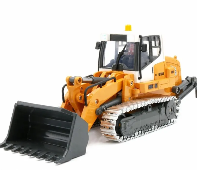 Fm-electrics FM50636636 Bulldozer vollproportionale Planierraupe 1:50 RTR Hochwertige Metallverarbeitung, realistische Funktionen