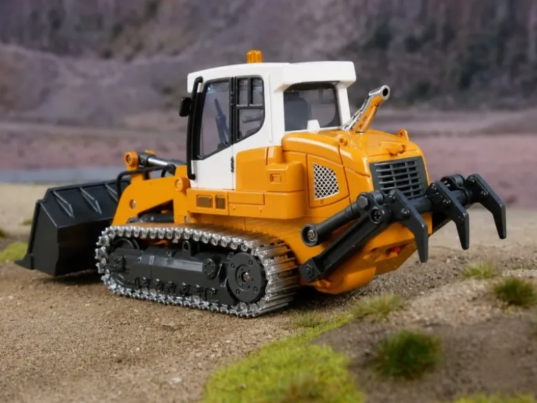 Fm-electrics FM50636636 Bulldozer vollproportionale Planierraupe 1:50 RTR Hochwertige Metallverarbeitung, realistische Funktionen