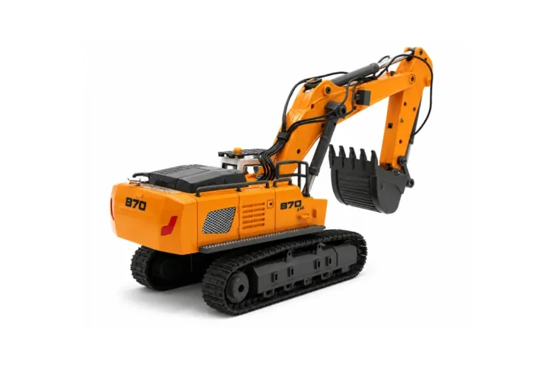 Fm-electrics FM50970Kettenbagger vollproportional 1:50 RTR Hochwertige Metallverarbeitung, realistische Funktionen