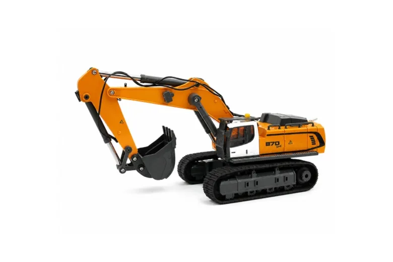 Fm-electrics FM50970Kettenbagger vollproportional 1:50 RTR Hochwertige Metallverarbeitung, realistische Funktionen