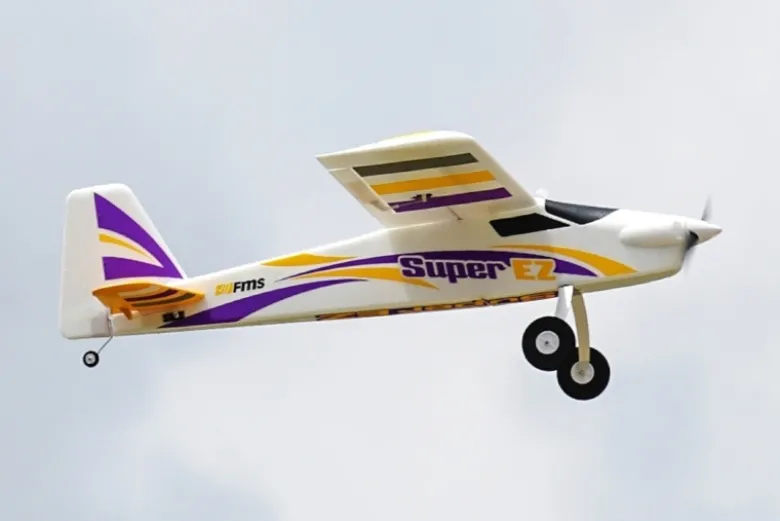 FMS DPFMS122RF-REFSuper EZ V4 1220mm 2,4GHz RTF Combo inkl. Gyro + Schwimmer