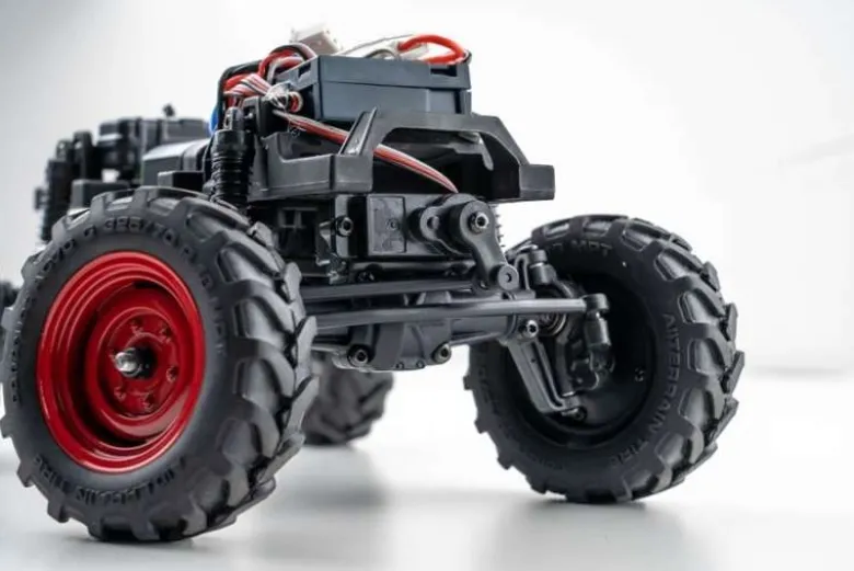 FMS FMS12401BLUFCX24 Power Wagon Mud-Racer 4WD 1:24 blau 2.4GHz 100% RTR