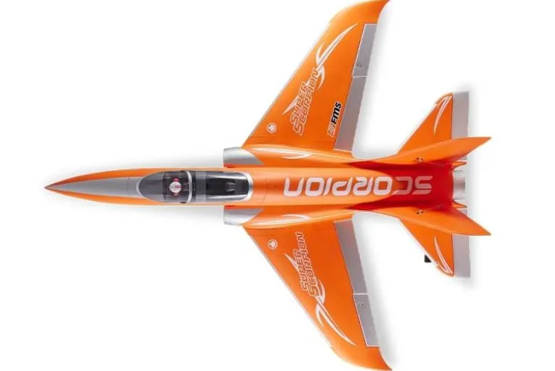 FMS FMS145POR6SSuper Scorpion V2 EDF 90 orange - 114cm 6S