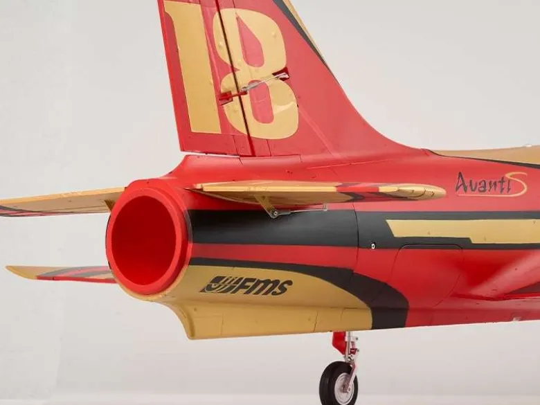 FMS FMS150PRDAvanti Jet EDF 90 PNP Jubiläumsversion - 129 cm
