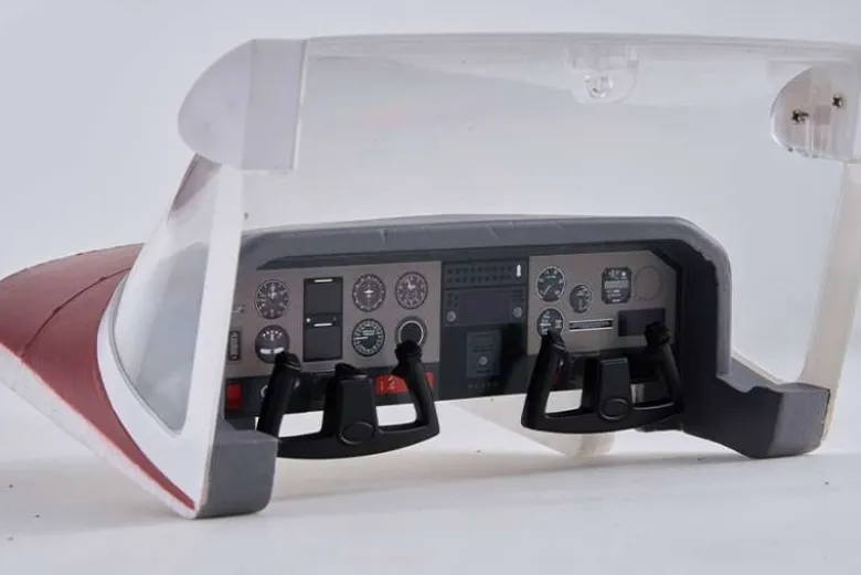 FMS FMS148PRDCessna 182 PNP rot - 150 cm